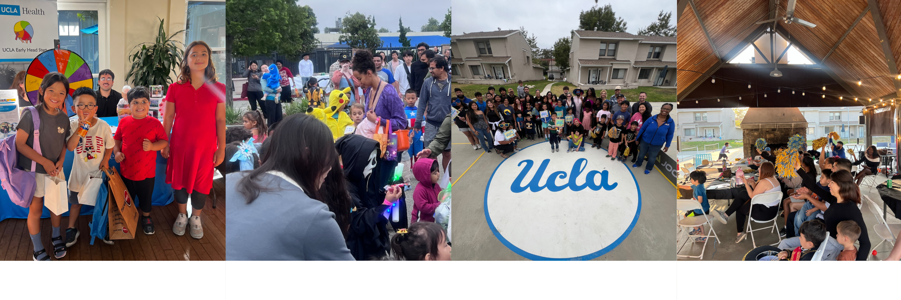 families at various programming events