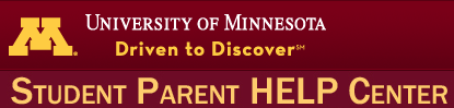 University of Minnesota Student Parent Help Center 